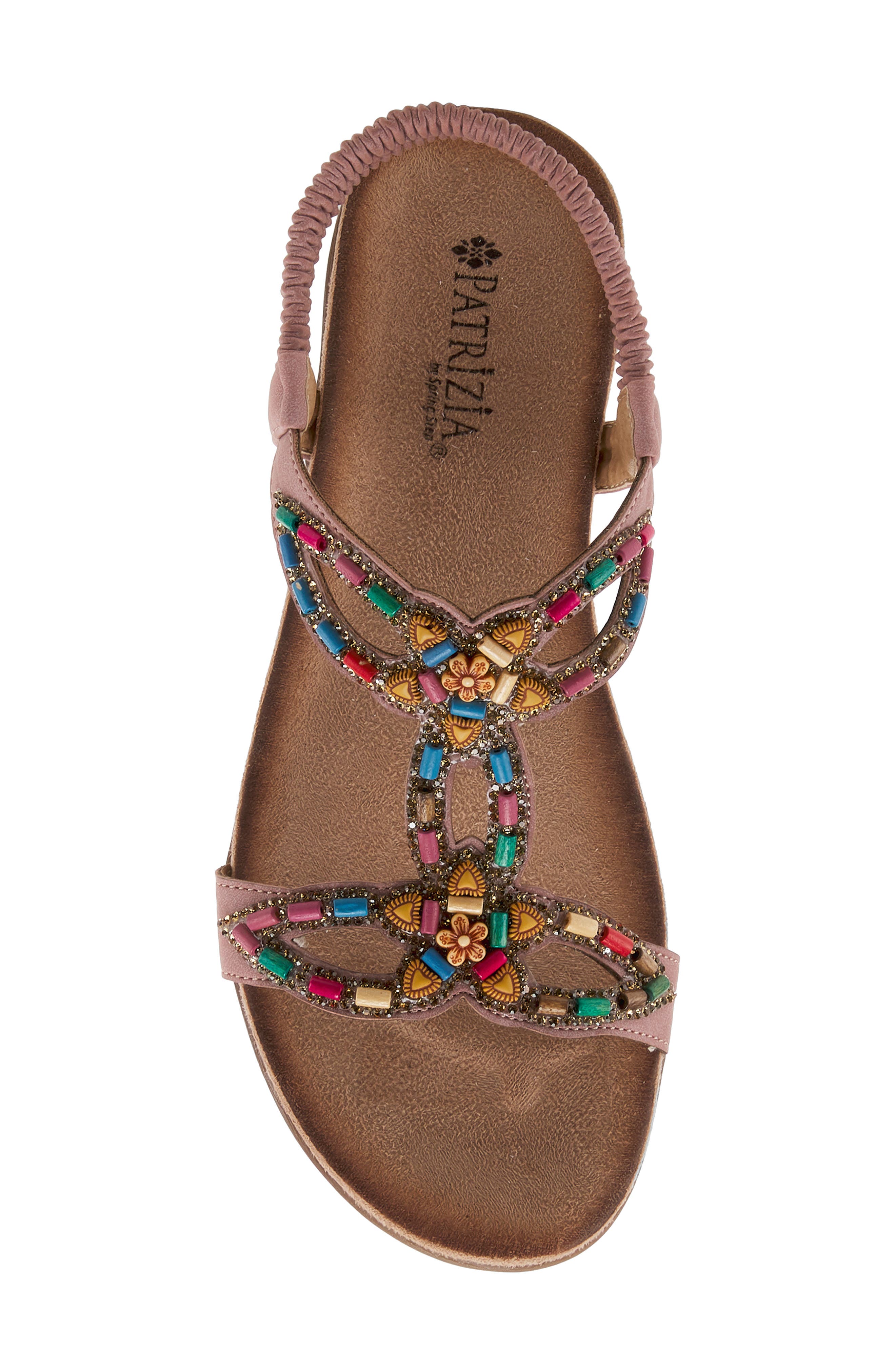 Spring Step Beaded Sandal, Alternate, color, PINK