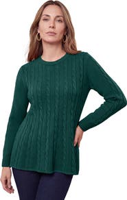 Jessica London Cable Peplum