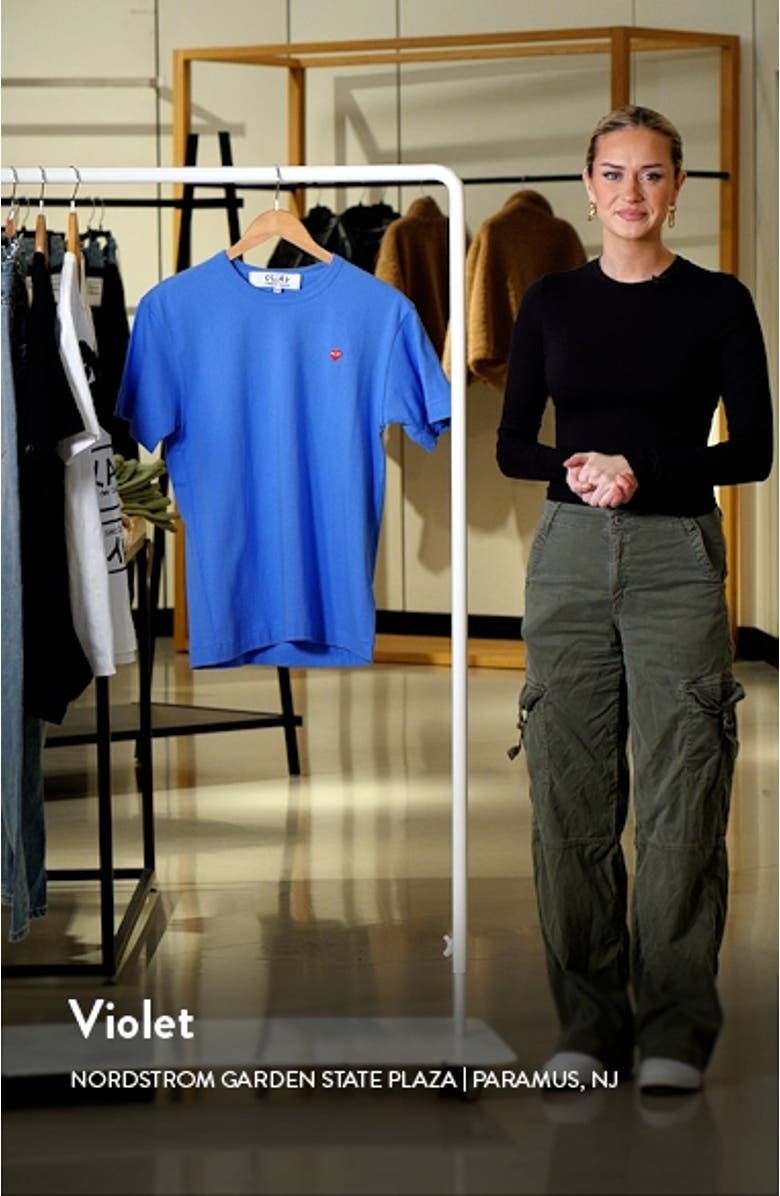 Small Heart Cotton T-Shirt, sales video thumbnail