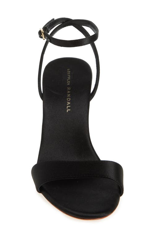 Loeffler Randall Amlia Ankle Strap Sandal In Black