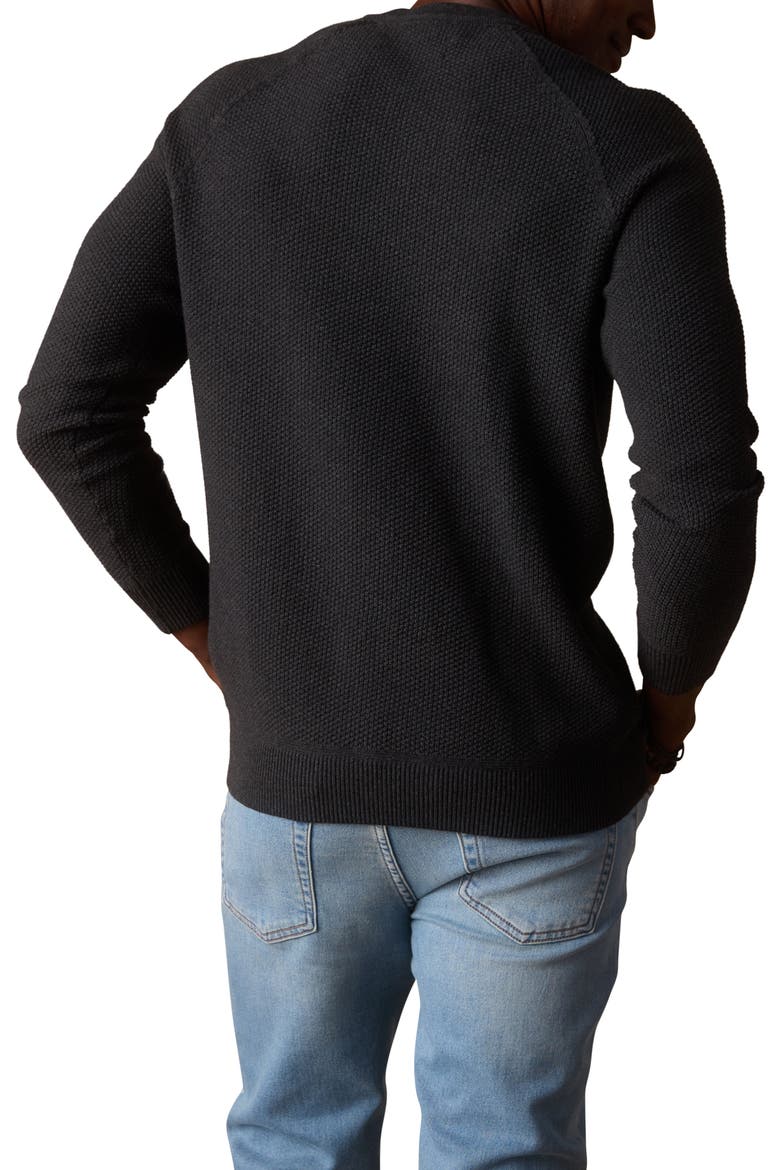 Coolmax Cotton Blend Sweater, Alternate, color, CHARCOAL