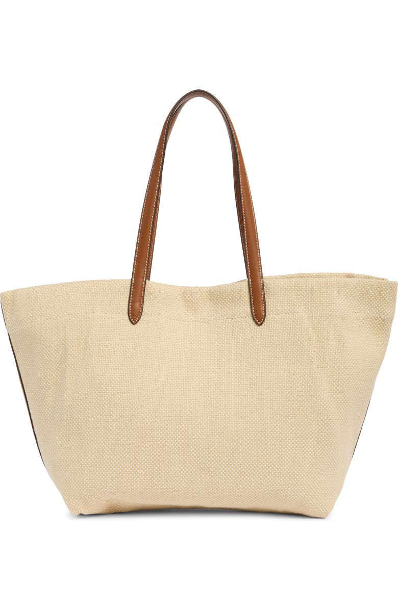 Sam Edelman Claire Classic Logo Tote Bag, Alternate, color, Cognac