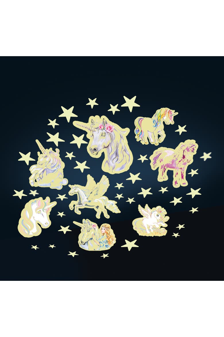 The Original Glowstars Glowstars & Unicorns Selfadhesive Pads, Alternate, color, Multicolored