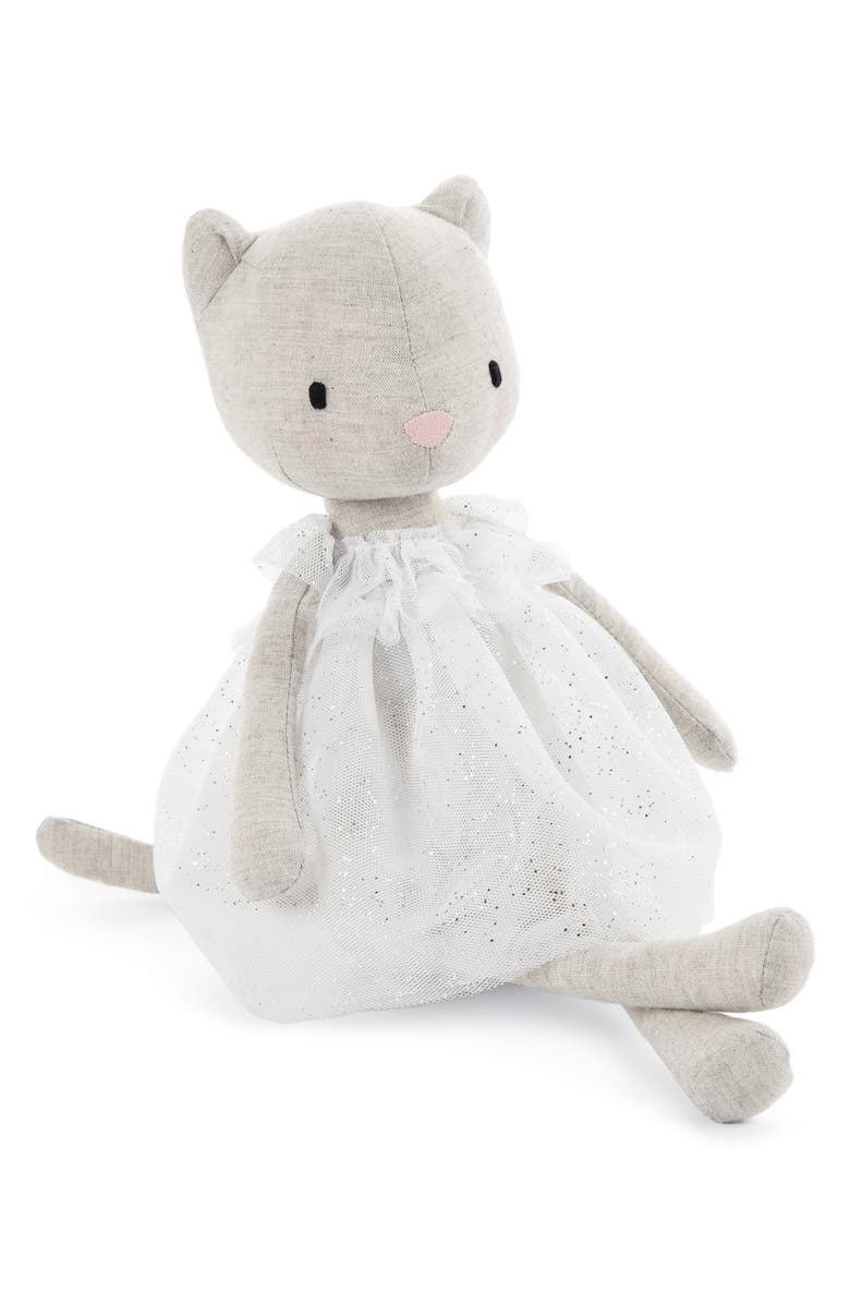 Jellycat Jolie Kitten Stuffed Animal, Main, color, 
