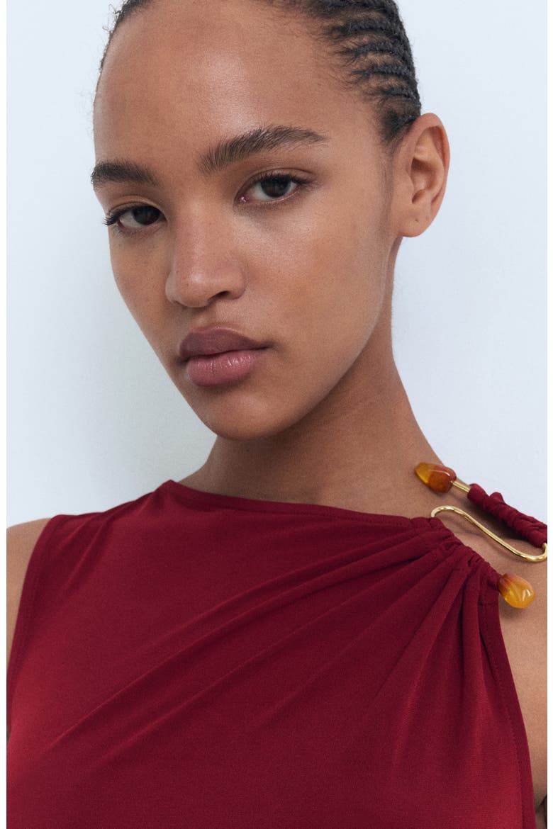 Embellished Body-Con Maxi Dress, Alternate, color, BURGUNDY