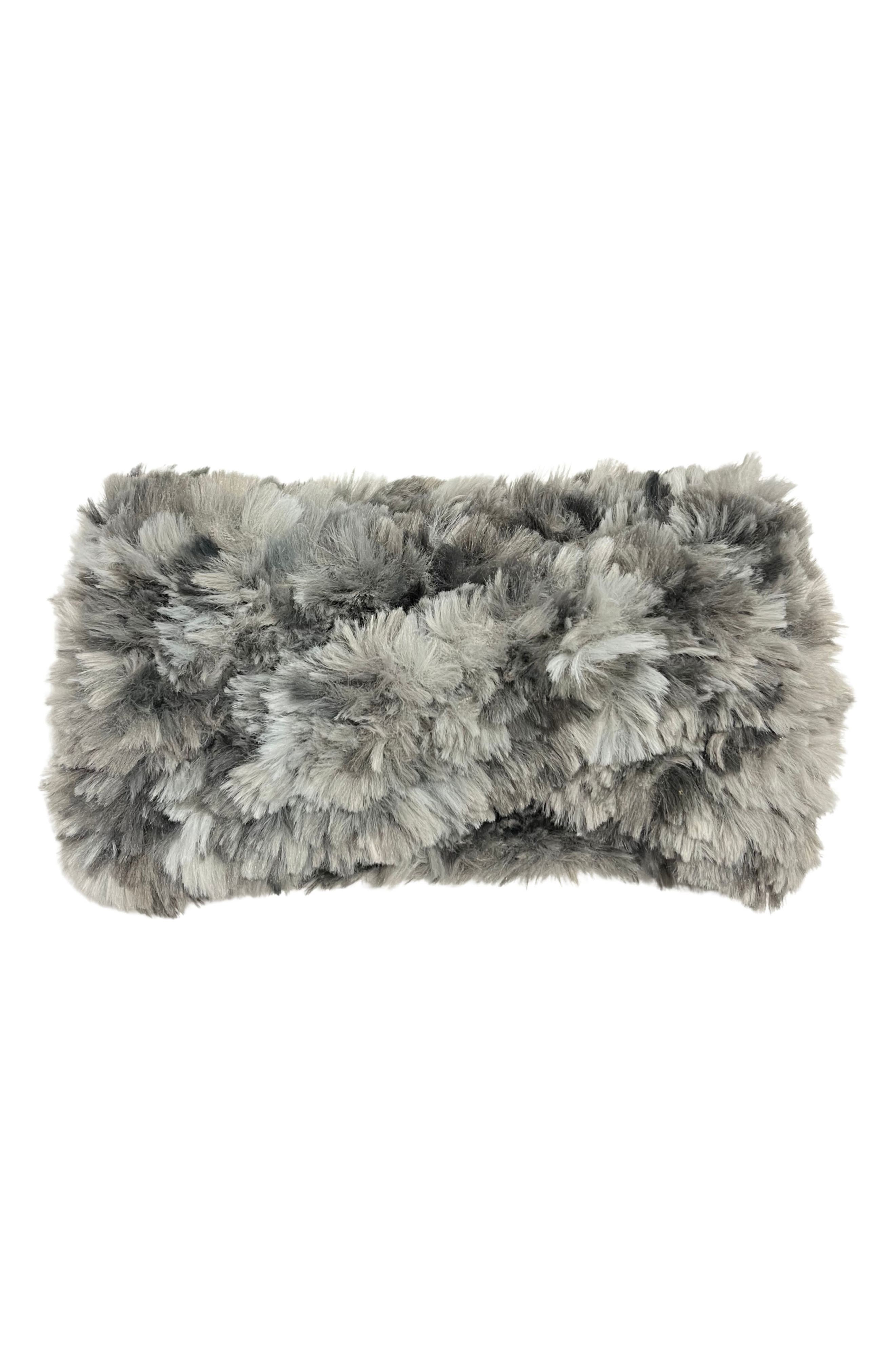 MARCUS ADLER Faux Fur Headband