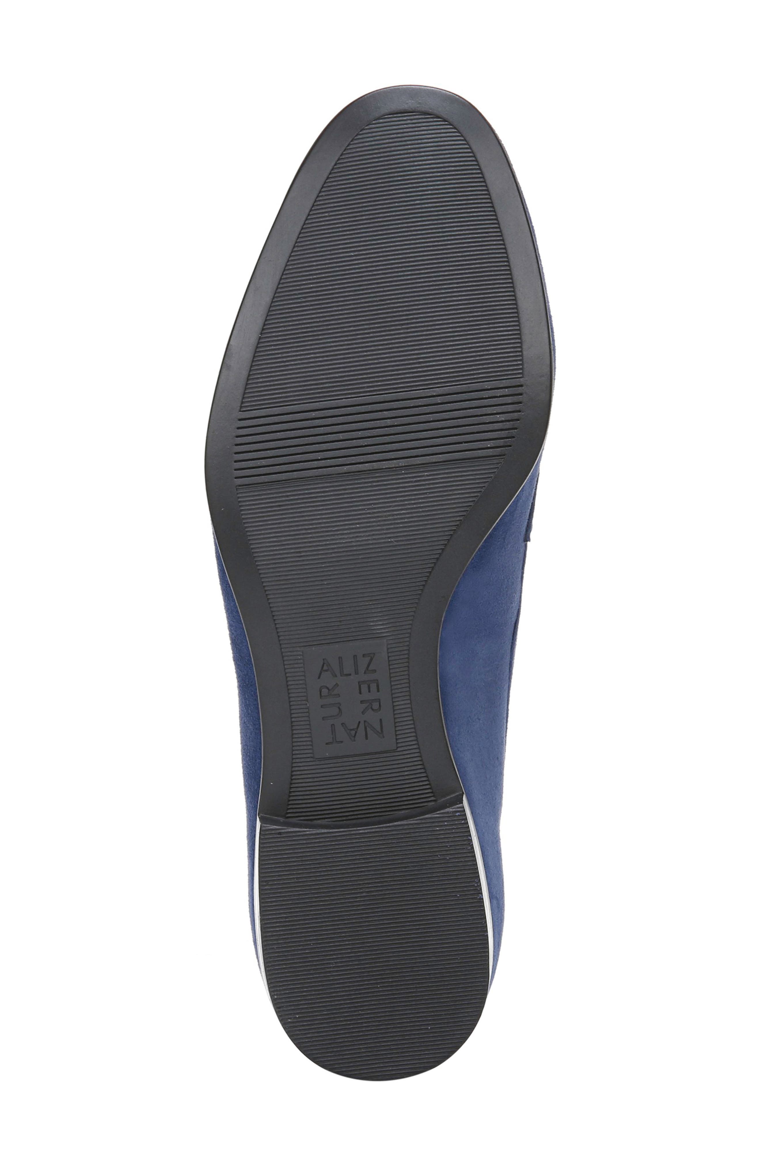 Juliette Loafer, Alternate, color, DEEP SAPPHIRE SUEDE