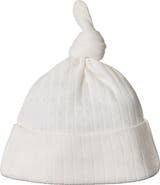 NATURE BABY Knotted Pointelle Hat