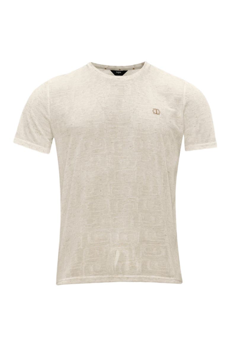 Elver Men's pajama set, Alternate, color, Beige