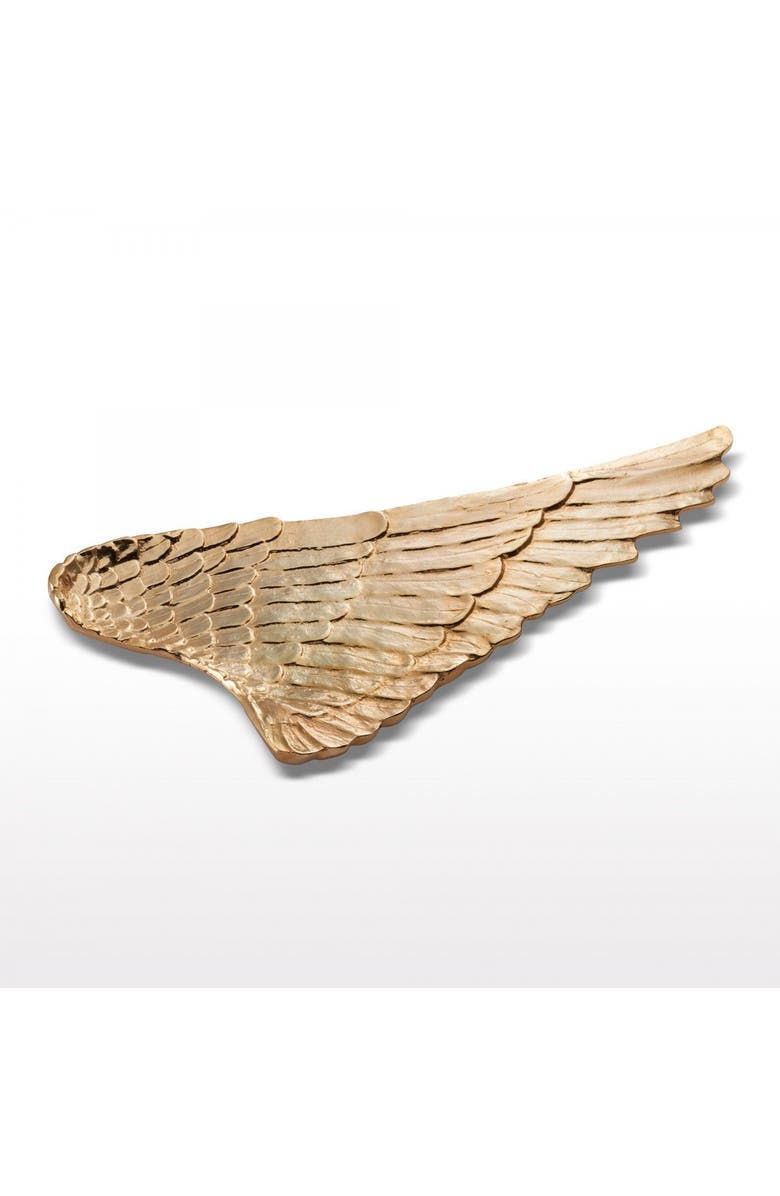Lunares Wing Platter, Main, color, Gold