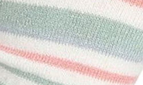 Memoi Assorted 2-pack Crew Socks In Green