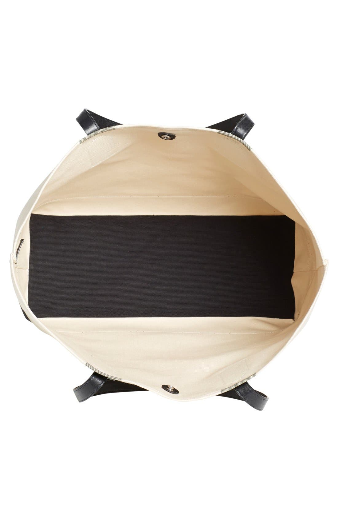 'Beach' Canvas Tote, Alternate, color, BEIGE CLAIR/ KHAKI