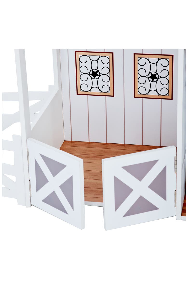 OLIVIA'S LITTLE WORLD Little World Dreamland Farm Dollhouse & Accessories Set, Alternate, color, ASSORTED