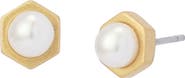 AllSaints Faux Pearl Stud Earrings