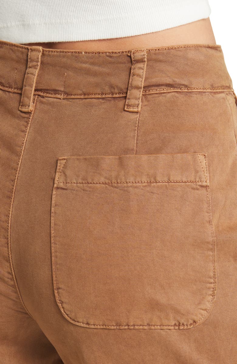 Bella Dahl Saige Wide Leg Crop Pants, Alternate, color, Warm Copper