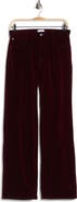 Hudson Jeans Rosalie Velvet Wide Leg Pants