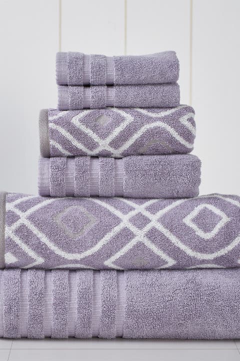 Yard Dyed Towel 6-Piece Set