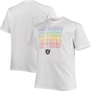 FANATICS Men's Fanatics Branded White Las Vegas Raiders Big & Tall City Pride T-Shirt