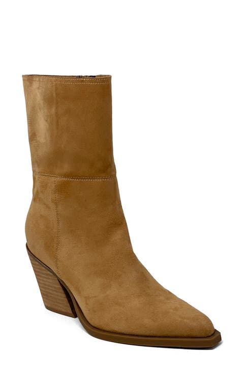 Venice Block Heel Bootie (Women)