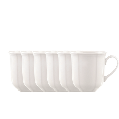 Villeroy & Boch Manoir Mug Set Of 6 In White