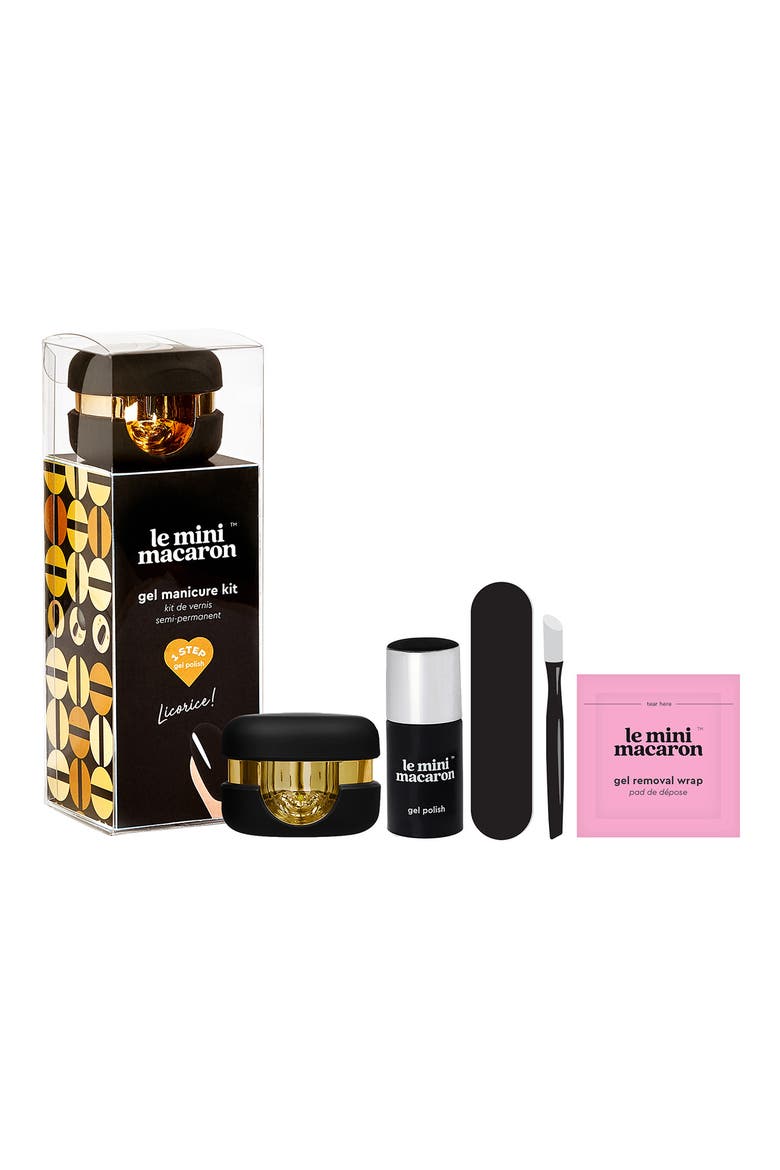 Gel Manicure Kit, Main, color, LICORICE