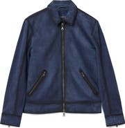John Varvatos Benjamin Suede Jacket