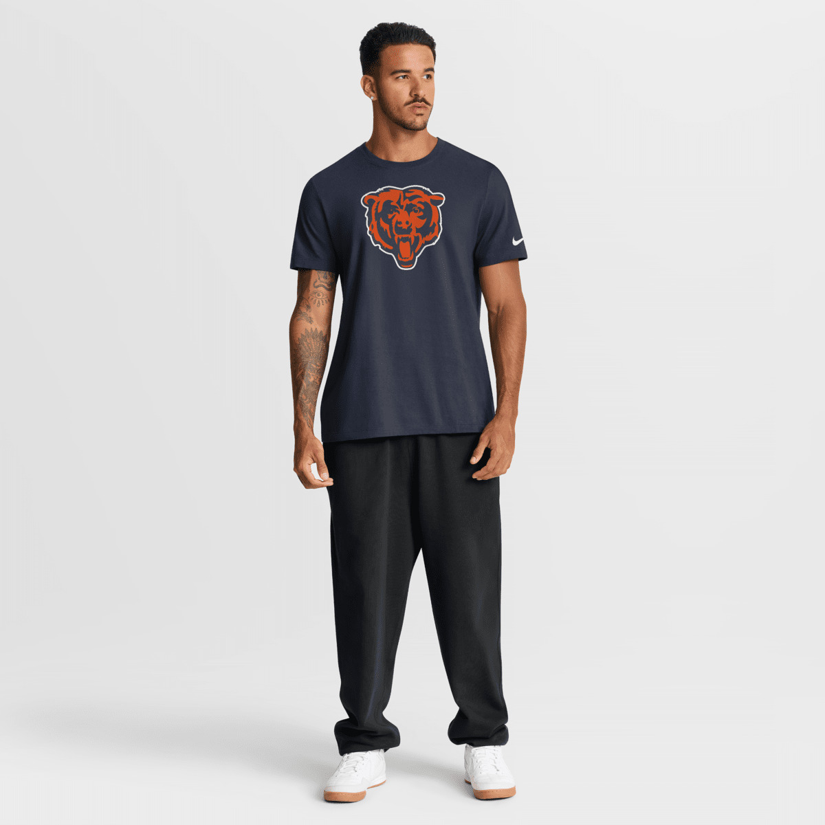 Nike Men's Nike Navy Chicago Bears Essential Logo T-Shirt (Men) | Nordstrom