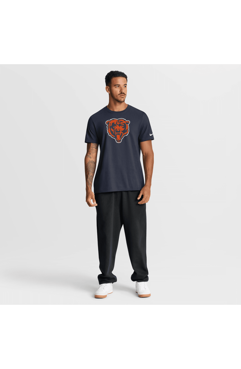 Nike Men's Nike Navy Chicago Bears Essential Logo T-Shirt, Alternate, color, Navy