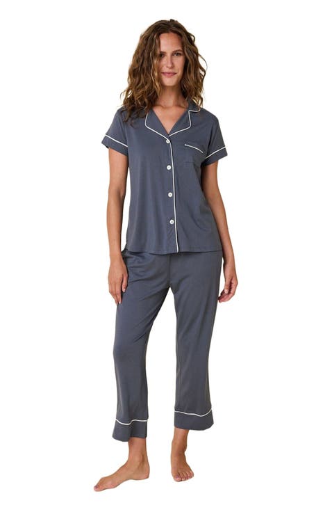 Pima Knit Capri Set