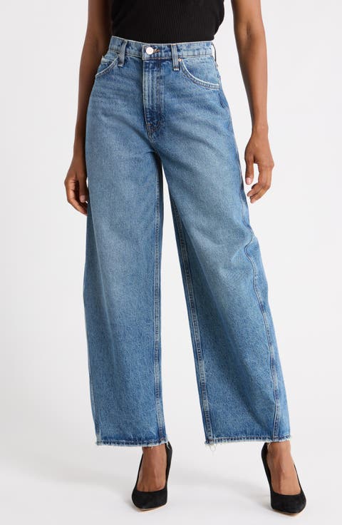 Bailey High Waist Relaxed Barrel Leg Jeans