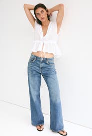 H&M Ruffle-trimmed Blouse