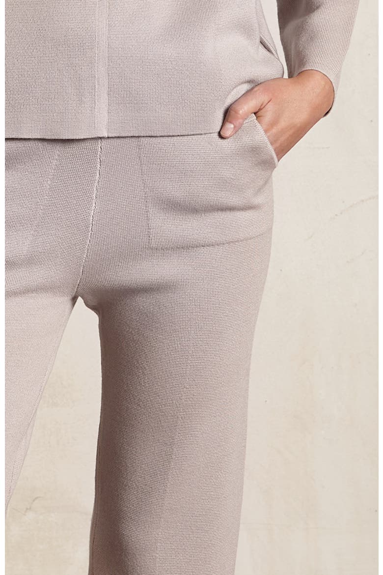 Merino Margo Knit Pants, Alternate, color, Dove Grey