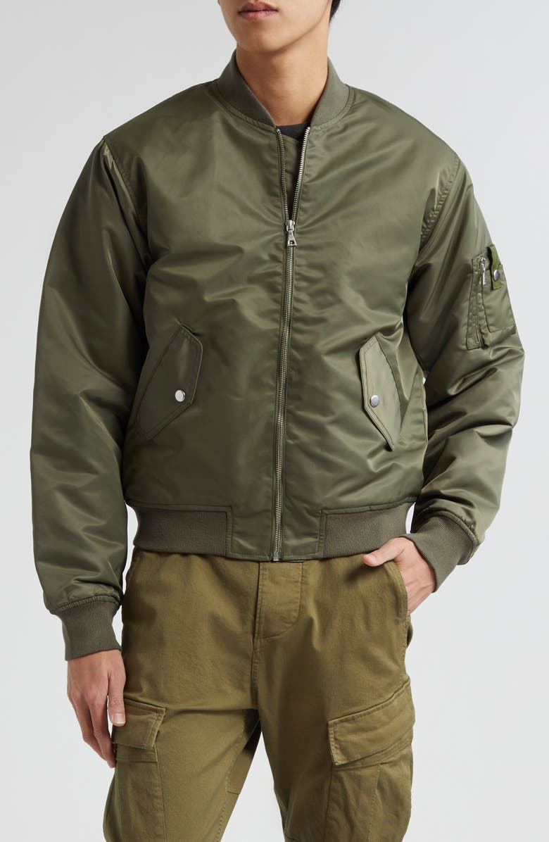 John Elliott Bogota Nylon Bomber Jacket, Main, color,