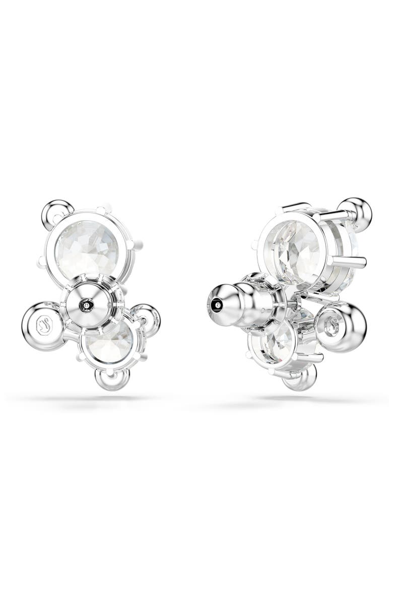 Constella Crystal Statement Earrings, Alternate, color, RHODIUM/ CRYSTAL
