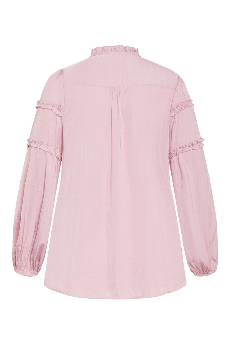 Drama Queen Ruffle Top, Alternate, color, SOFT ROSE