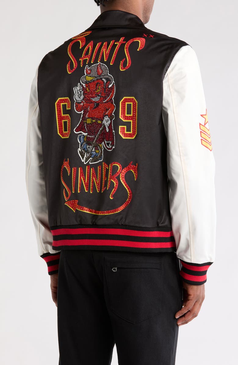 Cult of Individuality Type II Coach's Jacket, Alternate, color, Black