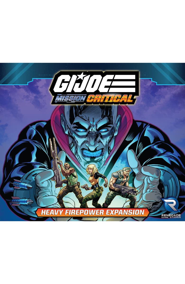 Renegade Game Studios G.I. Joe Mission Critical Heavy Firepower Expansion, Alternate, color, Multicolored