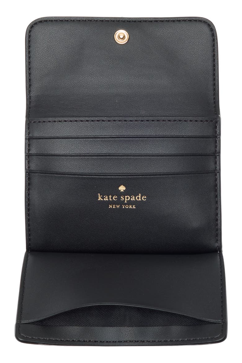 madison small wallet on a chain, Alternate, color, BLACK