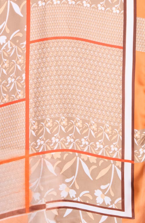 La Fiorentina Abstract Print Scarf