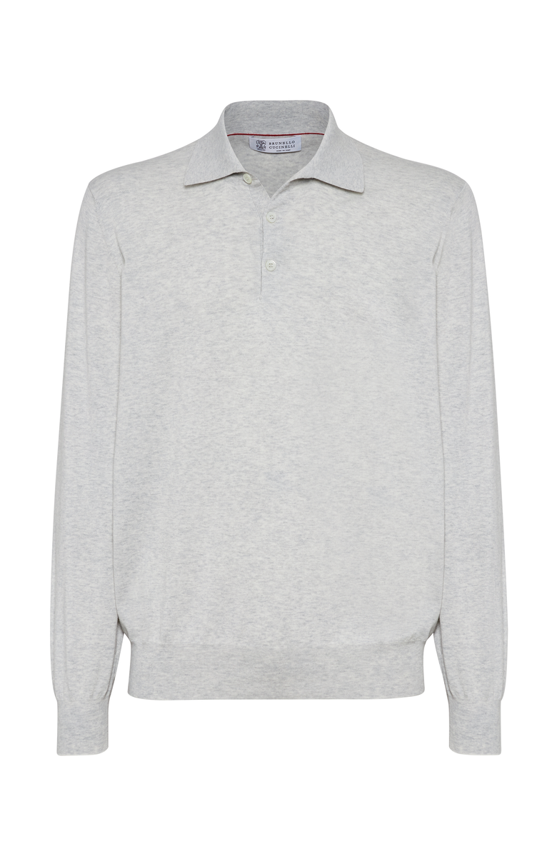 Brunello Cucinelli Polo-style sweater, Main, color, 