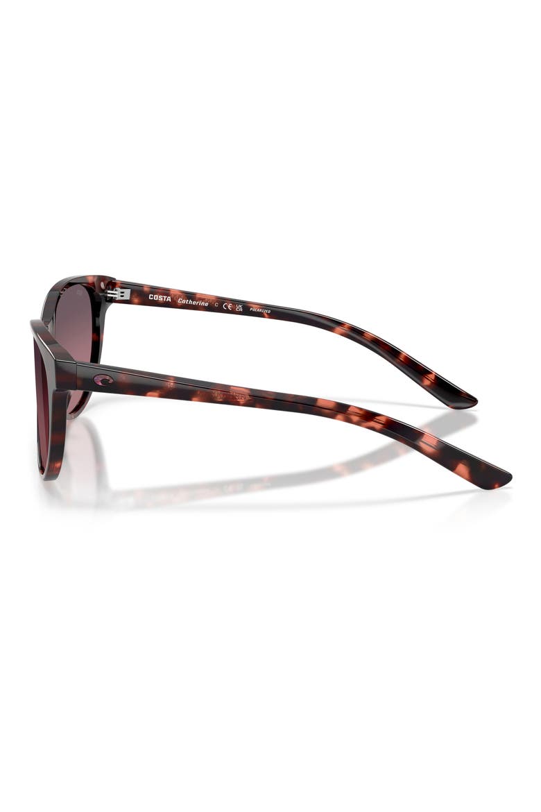 Catherine 57mm Polarized Phantos Sunglasses, Alternate, color, SUNSET TORTOISE / ROSE 580G
