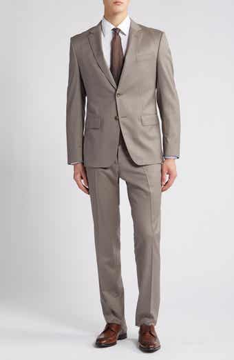 BOSS Huge Solid Wool Suit