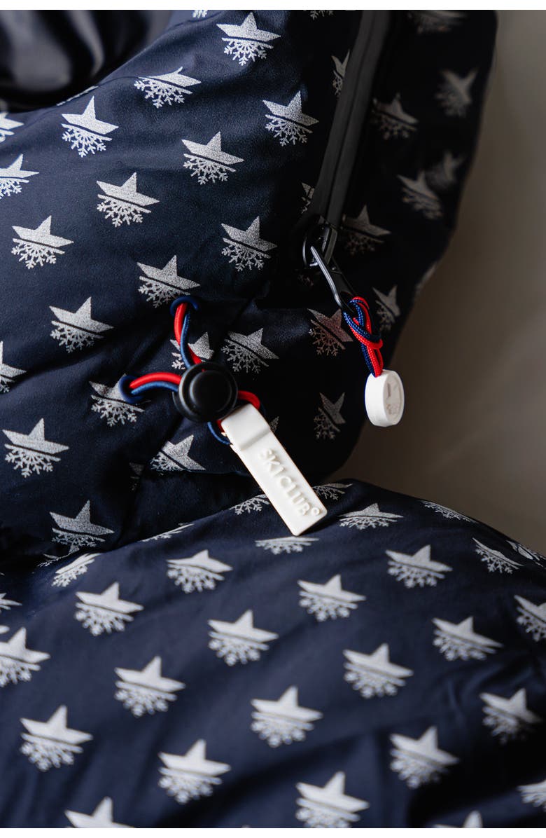 Malibu Ski Club Ditsy Jacket, Alternate, color, Black