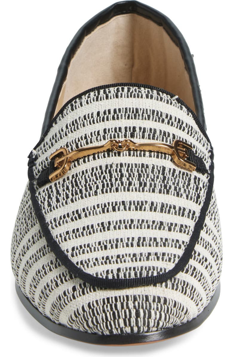 Sam Edelman Loraine Bit Loafer, Alternate, color, Black/Natural