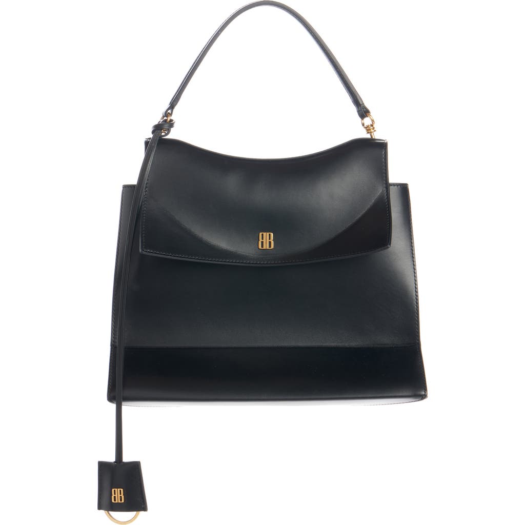 Balenciaga Medium Nano Leather Top Handle Bag