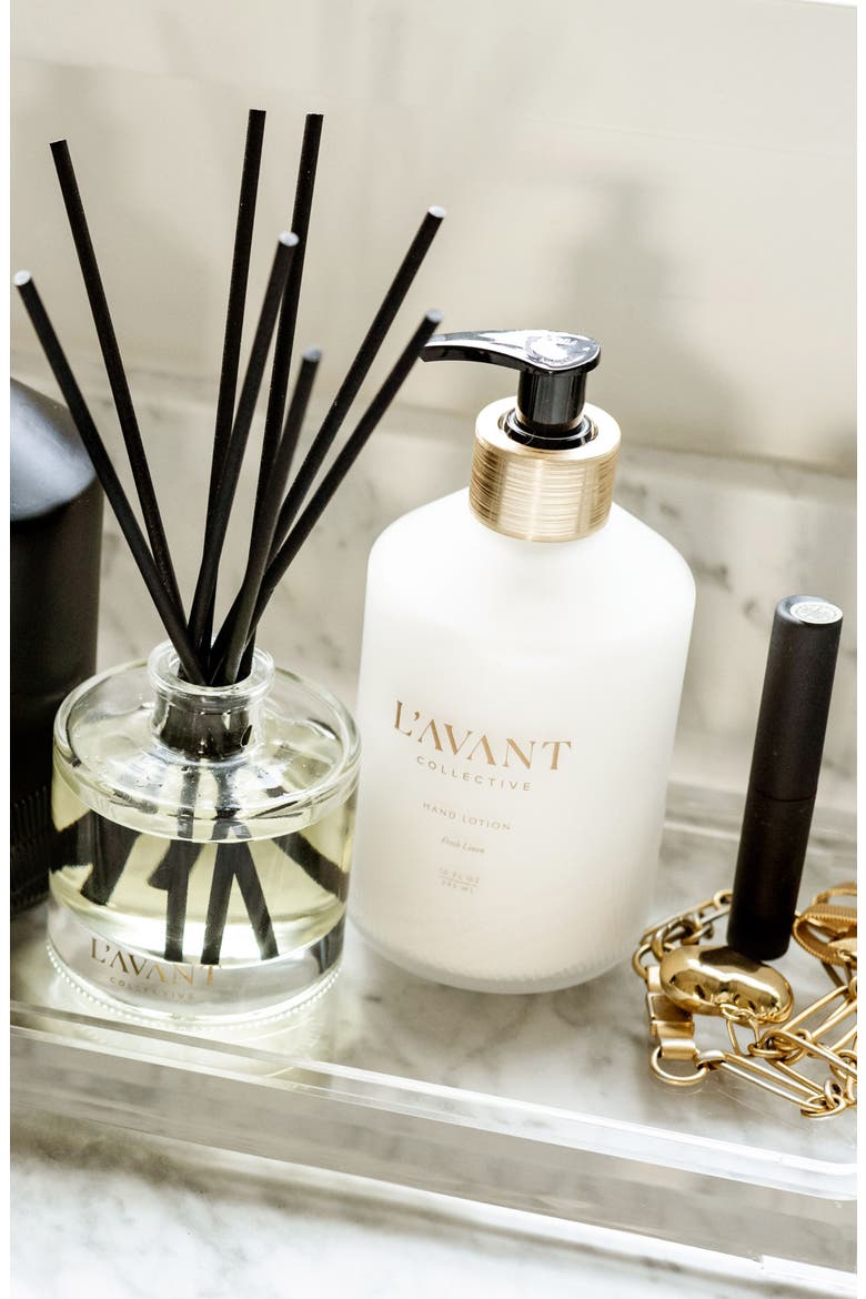 Fresh Linen Reed Diffuser, Alternate, color, WHITE