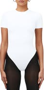 Naked Wardrobe Smooth Crewneck Bodysuit