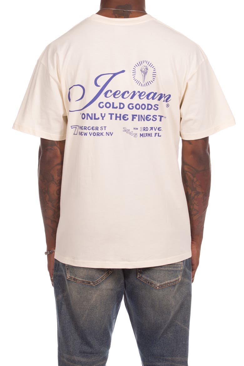 Only the Finest Cotton Graphic T-Shirt, Alternate, color, ANTIQUE WHITE