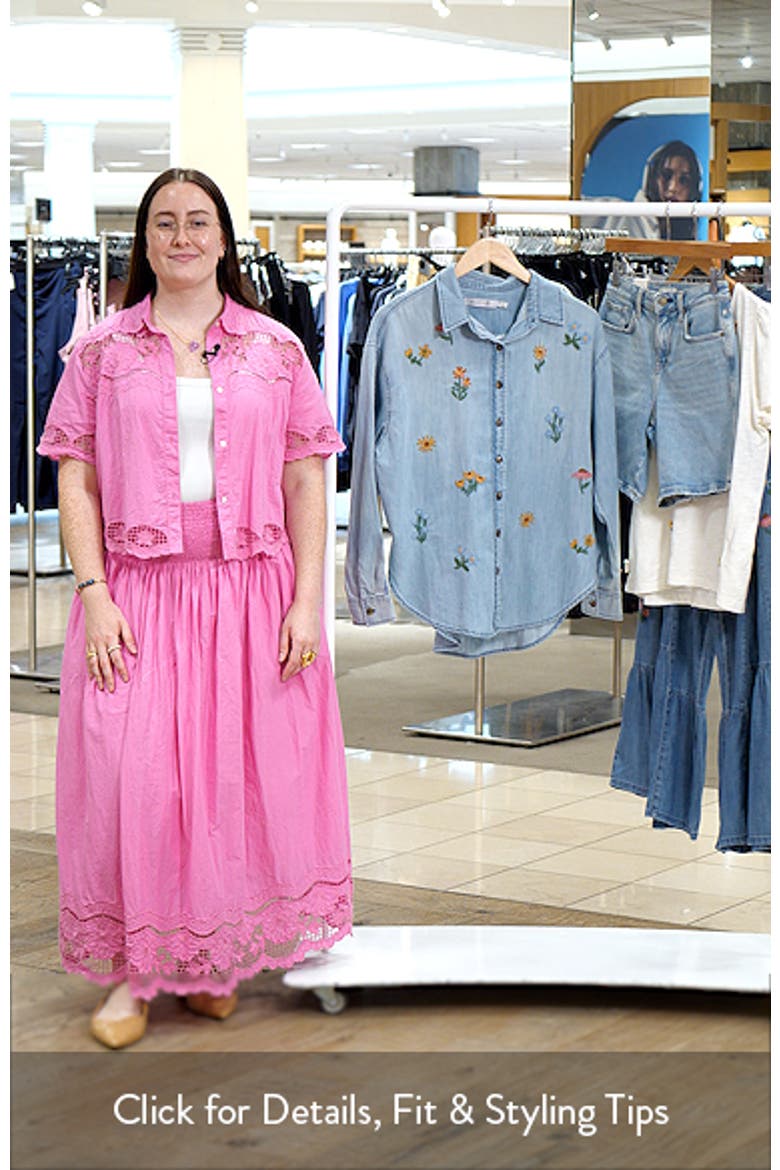 Wild Blossom Embroidered Shirt video