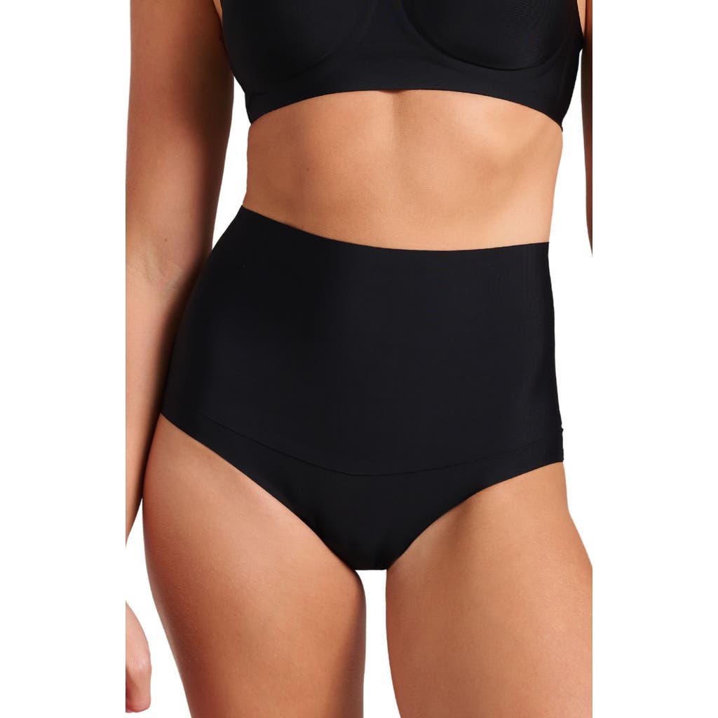 Siella Invisible High Waist Shaping Brief in Black  product